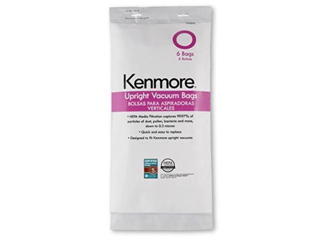 Kenmore 53294 Type O Vacuum Bags HEPA for Upright Vacuums Style 6 Pack