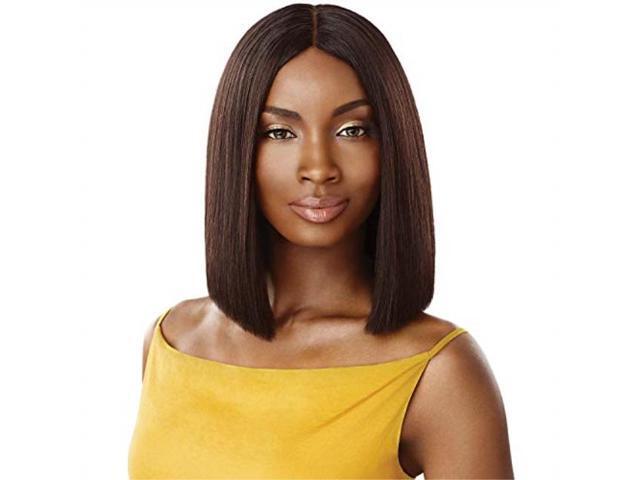 Outre Unprocessed Human Hair Wig The Daily Lace Part Wig Blunt Cut