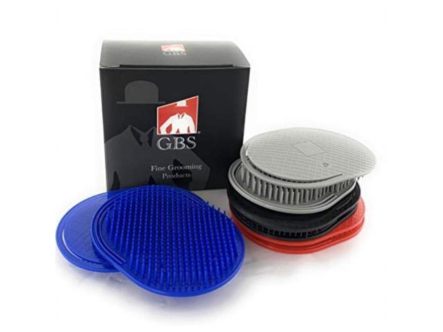Gbs 8pcs Multi Colored Shower Palm Brush For Men Or Women