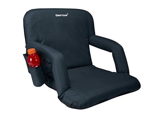 Driftsun Reclining Stadium Seat Bleacher Chair With Back Support