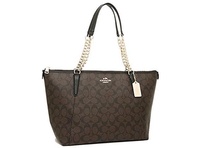 coach ava tote black