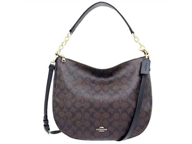 coach lightweight signature elle hobo