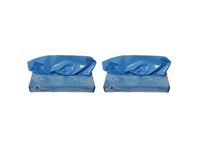 Heaven Scent Scented Hygiene Bags 100 Total Pack Of 2 For Disposal Diapers Feminine And Incontinence Products Newegg