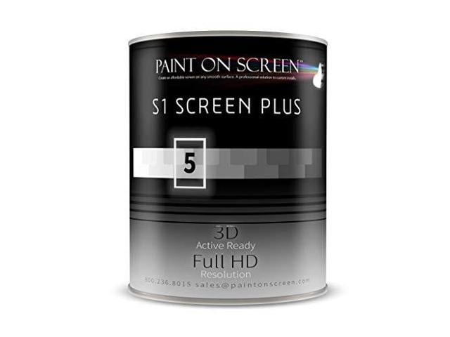 Projector Screen Paint - Exterior S1 Screen Paint Silver-Gallon