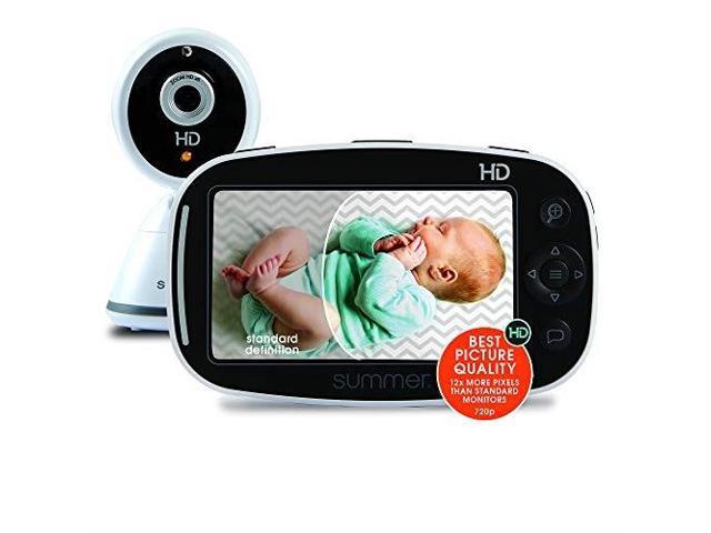 Summer Baby Pixel Zoom Hd Video Baby Monitor With 5 Display And Remote Steering Camera Baby Video Monitor With Clearer Nighttime Views And Sleepzone Boundary Alerts Newegg Com