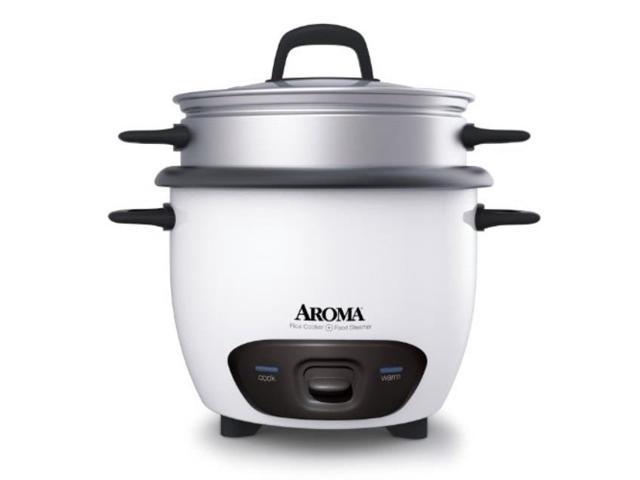 Photo 1 of aroma housewares 6cup cooked 3cup uncooked pot style rice cooker and food steamer arc7431ng