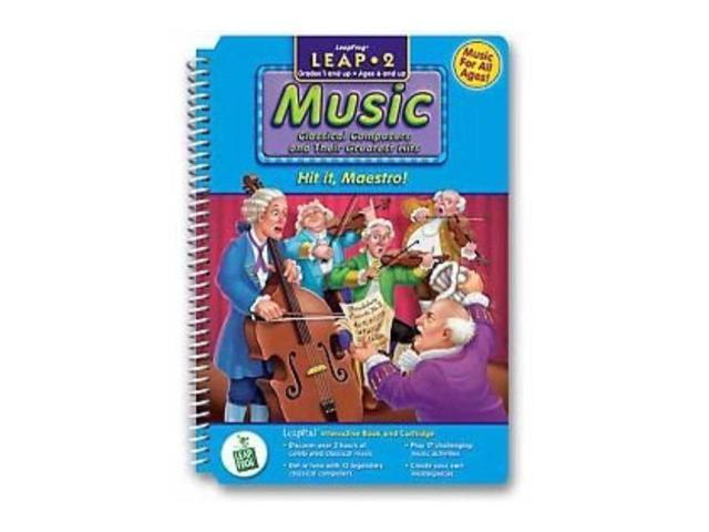 LeapFrog Leap 2 Music Hit It Maestro Book & Cartridge Grades 1 Ages 6 for sale online 