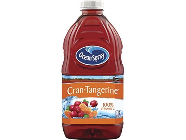 Ocean spray cran-tangerine, Juice drink with another Juice, cranberry tangerine (031200239273)