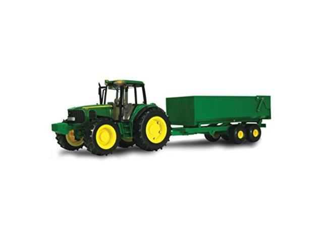 Photo 1 of Tomy 1:16 Scale Big Farm John Deere Tractor With Wagon
Ertl big farm, just like the real thing, only smaller
The tractor features easy activated lights and sounds, opening cab roof for easy access to the steering wheel to utilize the movable front axles
T