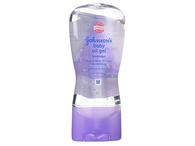 johnson lavender baby oil gel
