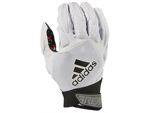 all white adidas football gloves