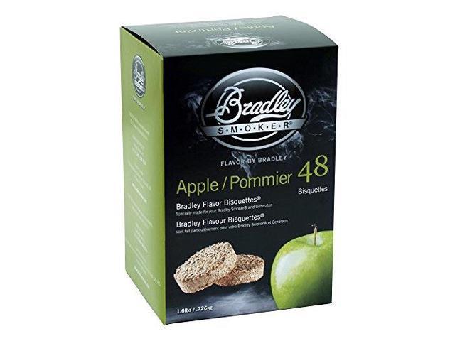 bradley smoker btap48 apple/pommier bisquettes 48 pack