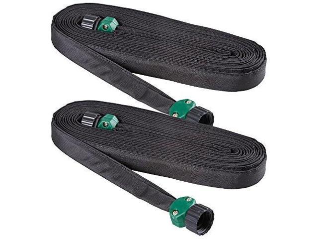 Melnor Flat Soaker Garden Hose 50 Ft 2 Pack Newegg Com