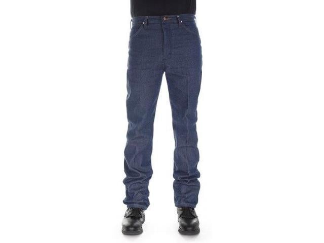 wrangler men's 13mwz cowboy cut original fit jean, rigid indigo,...