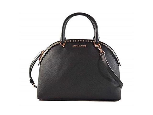 michael kors black studded purse