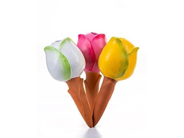 Watering Globes Flowers Terracotta 3 Self Watering System Spikes