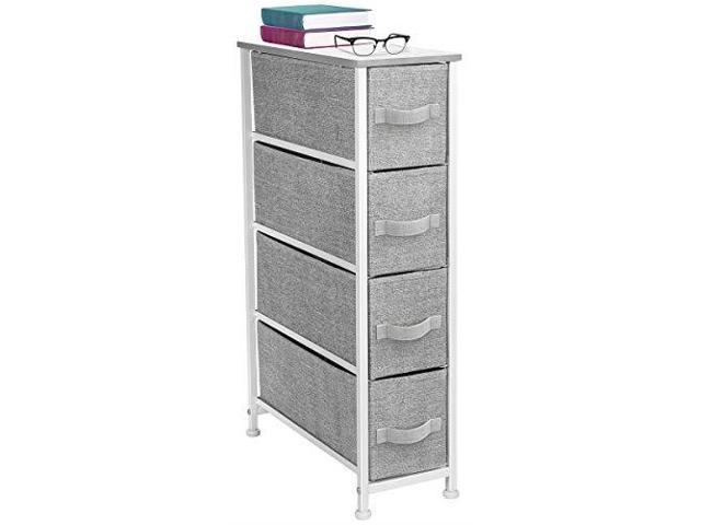 Sorbus Narrow Dresser Tower With 4 Drawers Vertical Storage For