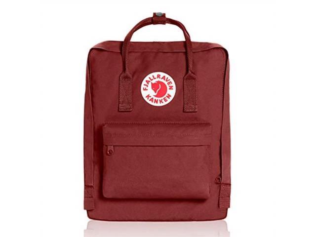 kanken ox red backpack