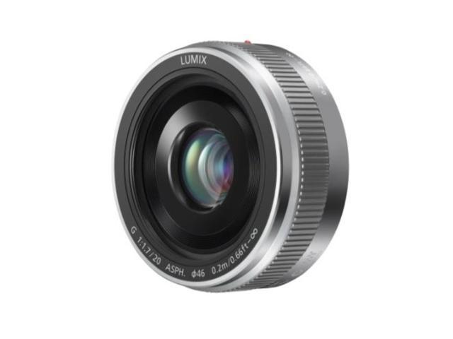 Panasonic Lumix G 20mm f/1.7 II ASPH Lens (Silver) Camera Lenses