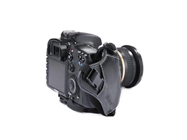 Micnova MQ-HS1 Leather Grip and Wrist Strap for Canon EOS Nikon Panasonic DSLR Cameras Pentax Sony Alpha Olympus