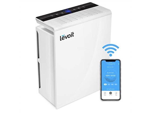 Photo 1 of t***DAMAGED* LEVOIT Air Purifiers for Home Large Room, H13 True HEPA Filter Cleaner with Washable Filter for Allergies and Pets, Smokers, Mold, Pollen, Dust, Quiet Odor...
