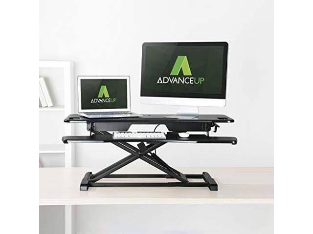 Advanceup 2tier 37 4 Extra Wide Standing Desk Converter Instant