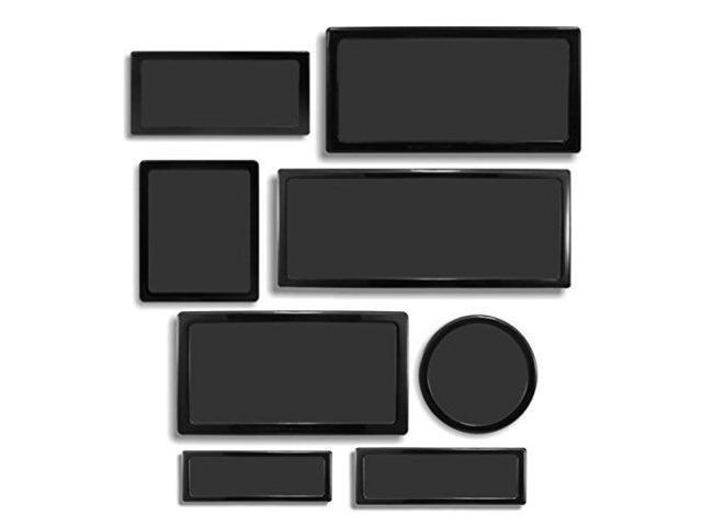 Top Small DEMCiflex Dust Filter for Silverstone FT03 Black Frame//Black Mesh