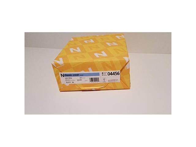 neenah paper 4456 neenah 110lb classic crest cardstock 8.5"x11" 250 per package