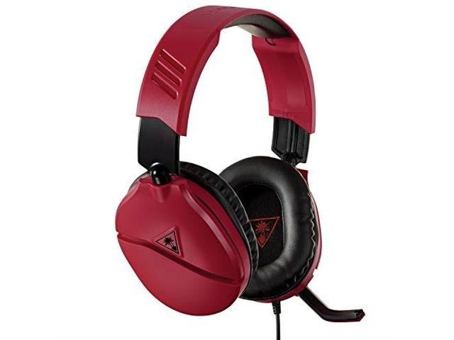 red ps4 headset