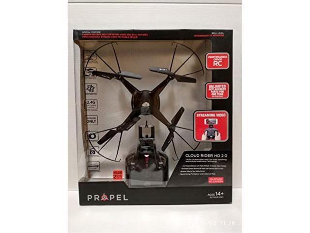 Propel Cloud Rider 2.0 2.4Ghz Quadcopter with HD Camera 