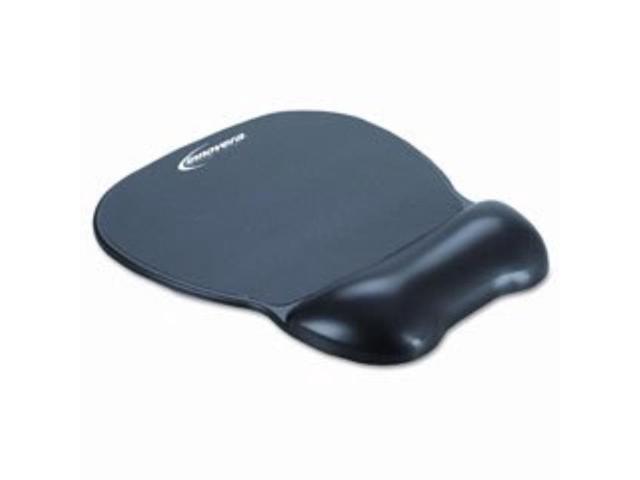 Innovera Ivr51450 Black Gel Mouse Pad With Wrist Rest