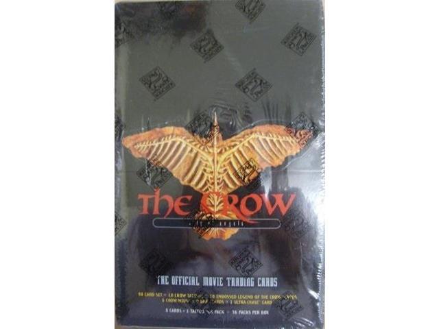 THE CROW CITY OF ANGELS EMBOSSED LEGENDS OF THE CROW CARD 5 OF 10 