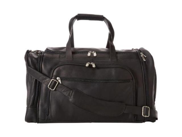 piel leather duffel bag