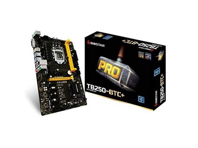 BIOSTAR TB250-BTC+ LGA 1151 ATX Intel Motherboard - Newegg.com