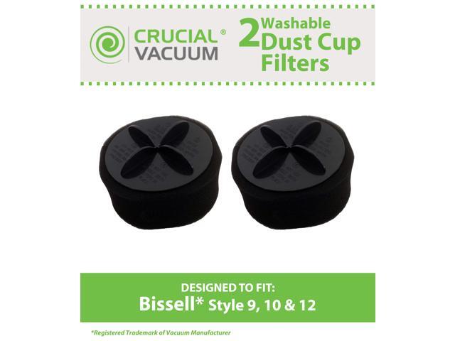 Bissell 203-1464 Pleated Circular Filter and Foam Filter Kit Genuine