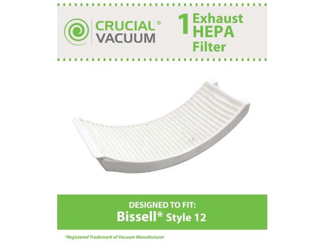Style 12 HEPA Post Motor Filter for Bissell Powerforce Turbo