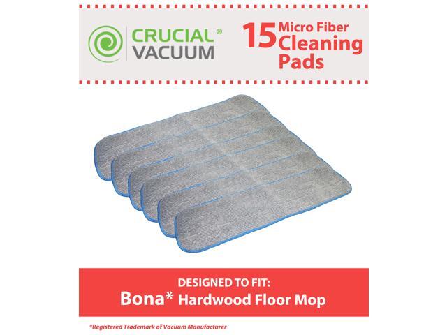 15 Bona Hardwood Floor Micro Fiber Cleaning Pad Designed To Fit
