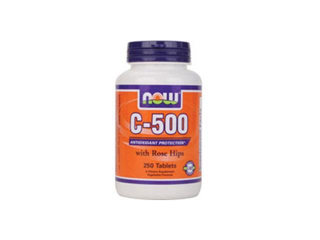 Photo 1 of ***EXPIRES 11/24***C-500 With Rose Hips - Now Foods - 250 - Tablet