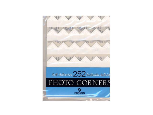 Canson Self Adhesive Photo Corners White Newegg Com Canson Self Adhesive Photo Corners White