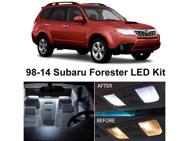Subaru Forester 1998 2017 Xenon White Premium Led Interior Subaru Forester 1998 2017 Xenon White Premium Led Interior Lights Package Kit 6 Pieces