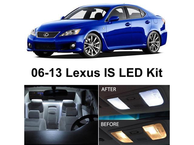 Lexus Is250 Is350 Isf 2006 2013 Xenon White Premium Led Interior Lights Package Kit 10 Pieces