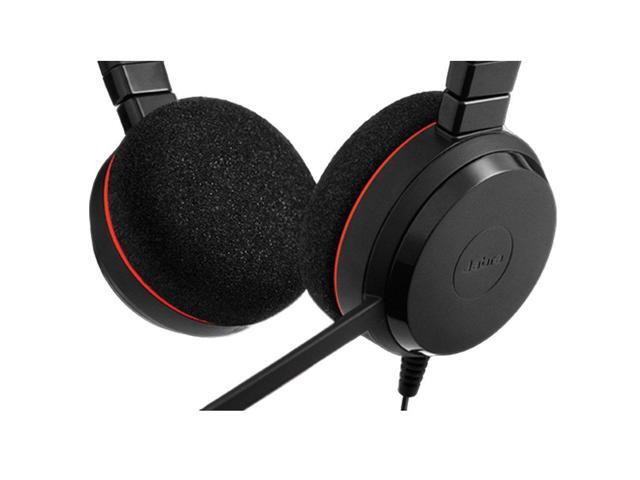 jabra evolve 20 se duo ms stereo headset black