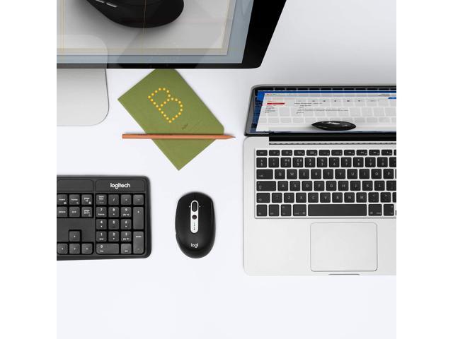 Logitech M585 Multi-Device Wireless Mouse - Graphite - Newegg.com