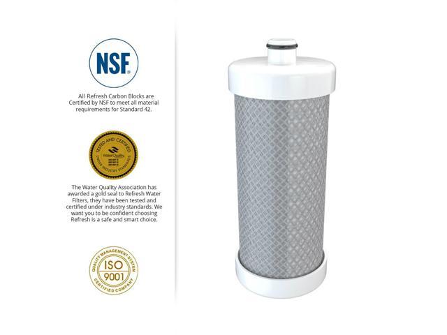Refresh Replacement Water Filter Fits Frigidaire FRS23R4A Refrigerators 2 Pack 