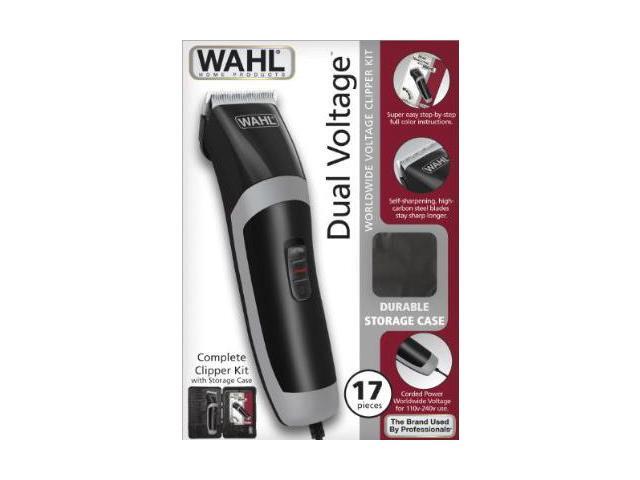 Wahl 9655-500 Wahl corded dual voltage worldwide clipper kit - Newegg.com