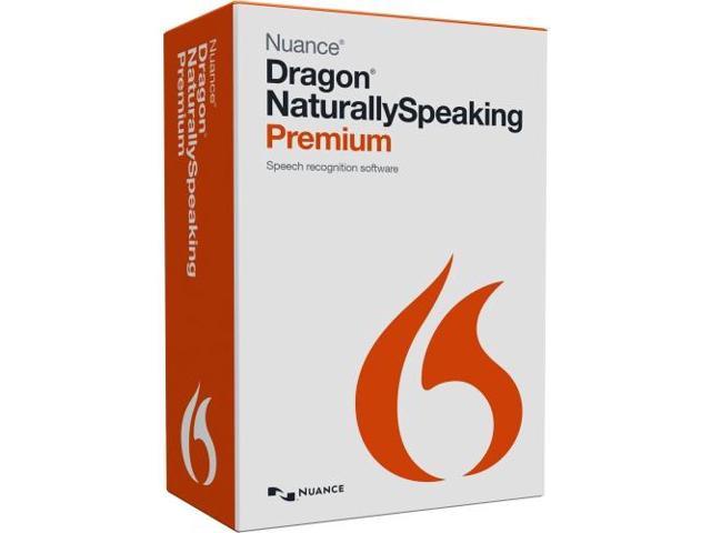 Nuance K609A-G00-13.0 Nuance Dragon NaturallySpeaking v.13.0 Premium - 1 User - Voice Recognition Box Retail - DVD-ROM - PC - English