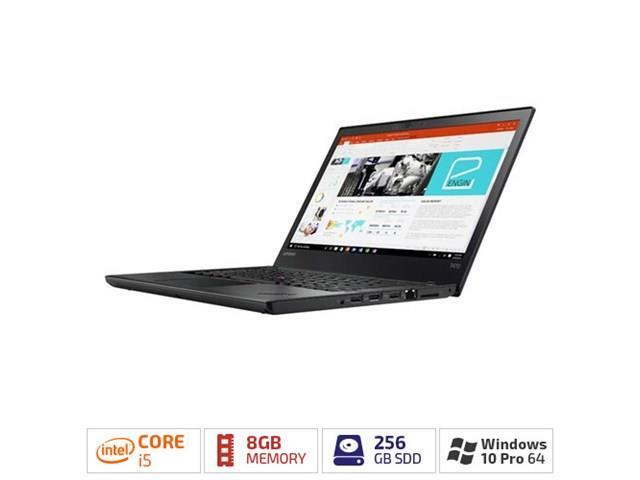 Lenovo Laptop Thinkpad T470 hd0068us Intel Core I5 7th Gen 7300u 2 60 Ghz 8 Gb Memory 256 Gb Nvme Ssd Intel Hd Graphics 6 14 0 Touchscreen Windows 10 Pro 64 Bit Newegg Com