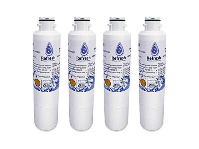 2 Pack Refresh Water Filter Fits Samsung RF31FMESBSR/AA Refrigerators 