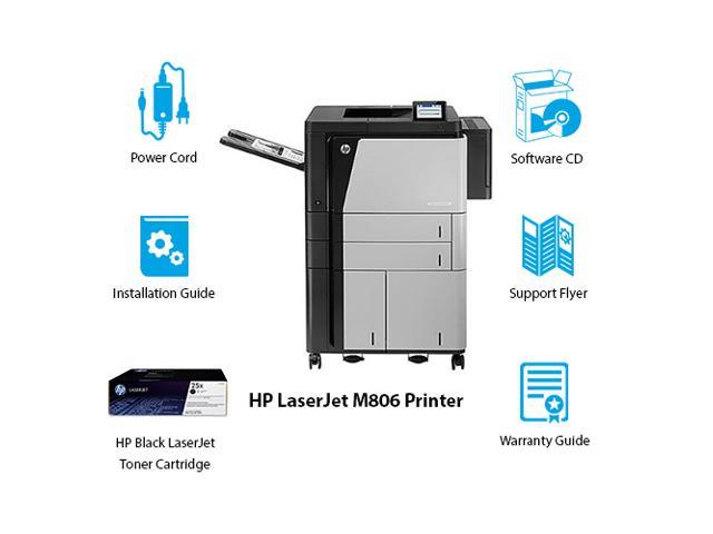Hp Laserjet M806x Cz245a Laser Printer Newegg Com