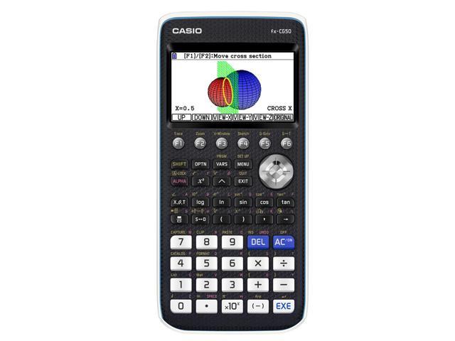 Casio FX-CG50 Graphing Calculator - Natural-VPAM, Backlit Display, Prior  Entry Recall, Protective 